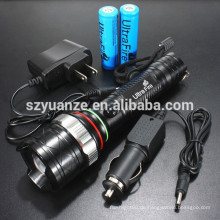 LED-Taschenlampe, LED-Taschenlampe, wiederaufladbare LED-Taschenlampe